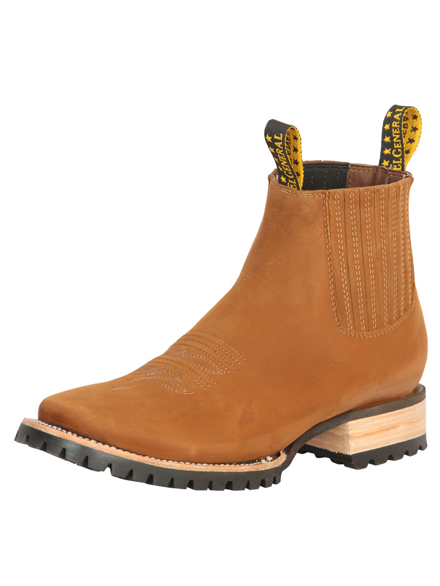 El General Men’s Ankle Boots - Nobuck Oro Viejo 45343