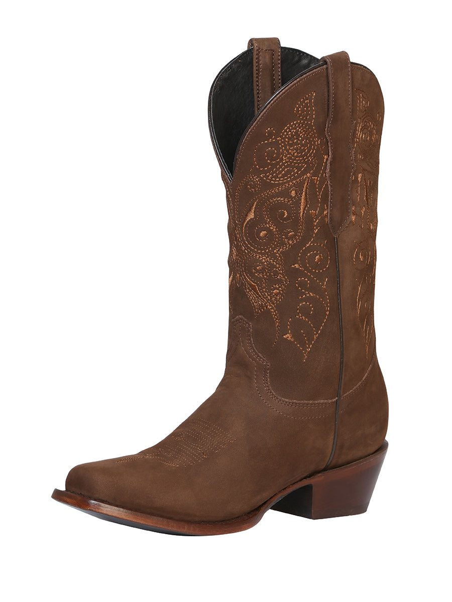 El General Womens Rodeo Boot Limited Edition - Nobuck Camel 122488