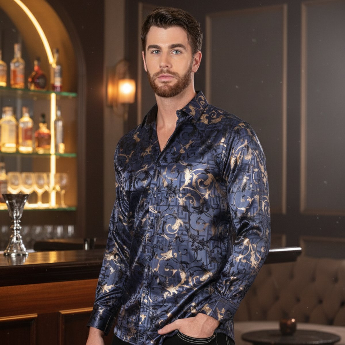 Men's Fashion Western Shirt