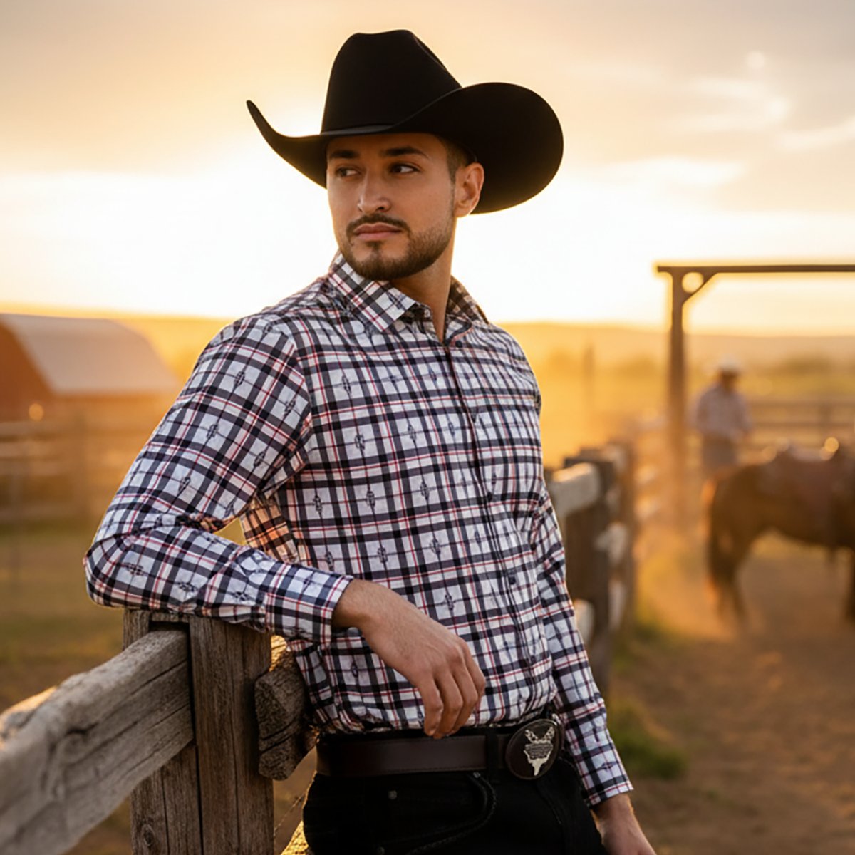 Men's Western Dress Shirt