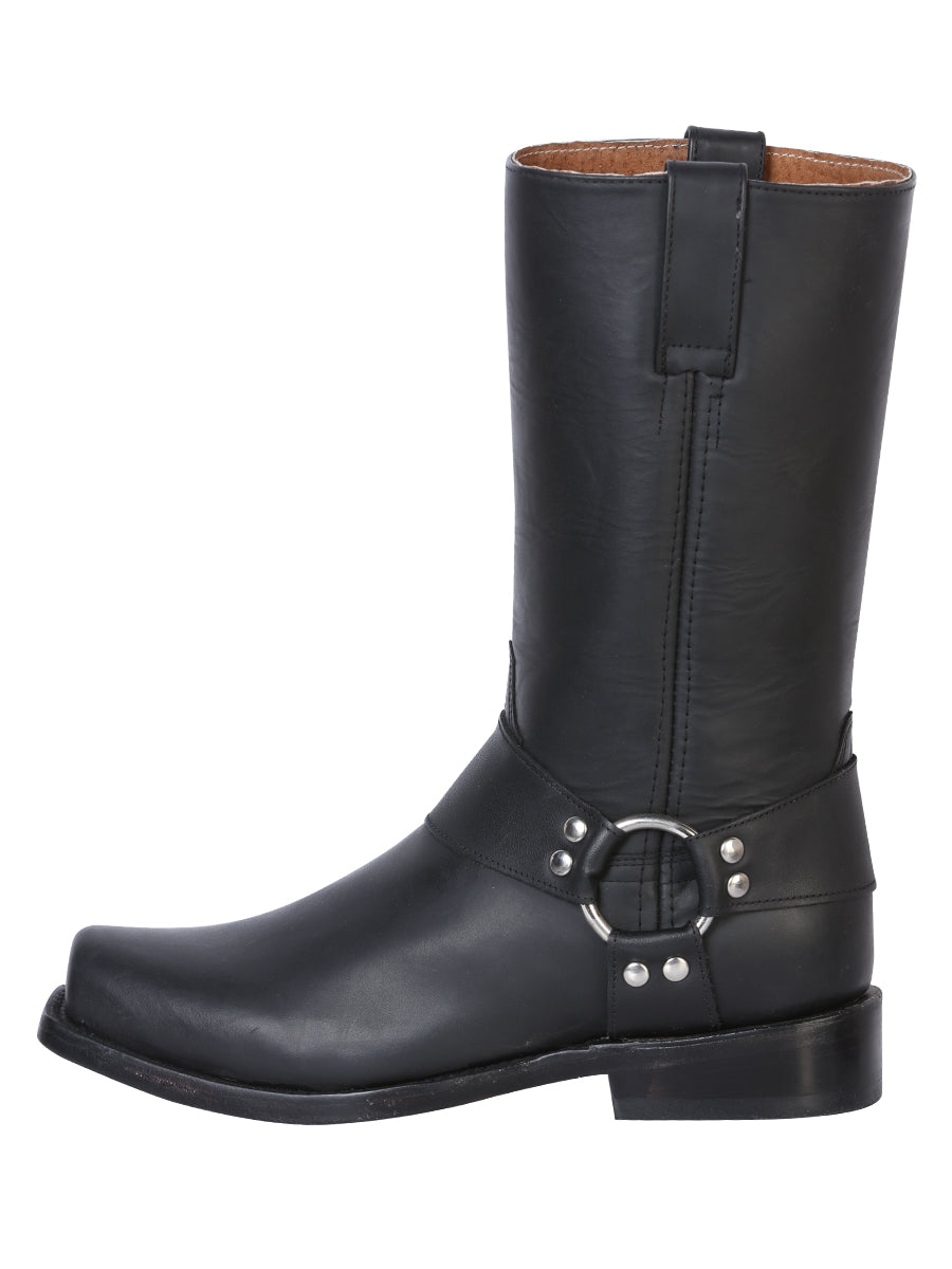 El General Biker Boot - Waxy Black 134