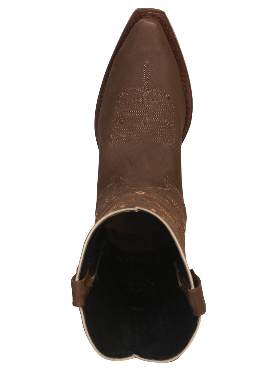 El General Limited Edition Western Boot - Nobuck Camel 34513
