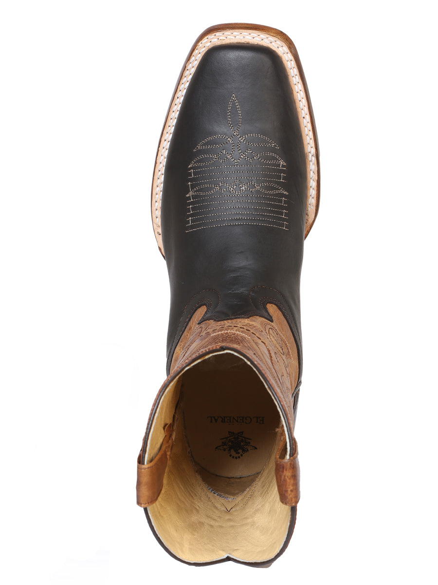 Bota de Rodeo El General - Crazy - Marrón Oscuro 42996