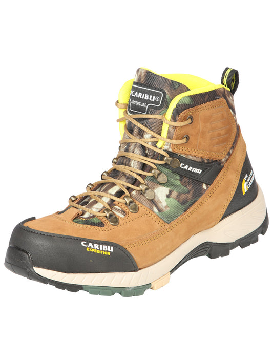 Work Shoe Caribu - Synthetic finish - Yellow/Camouflaje 44368