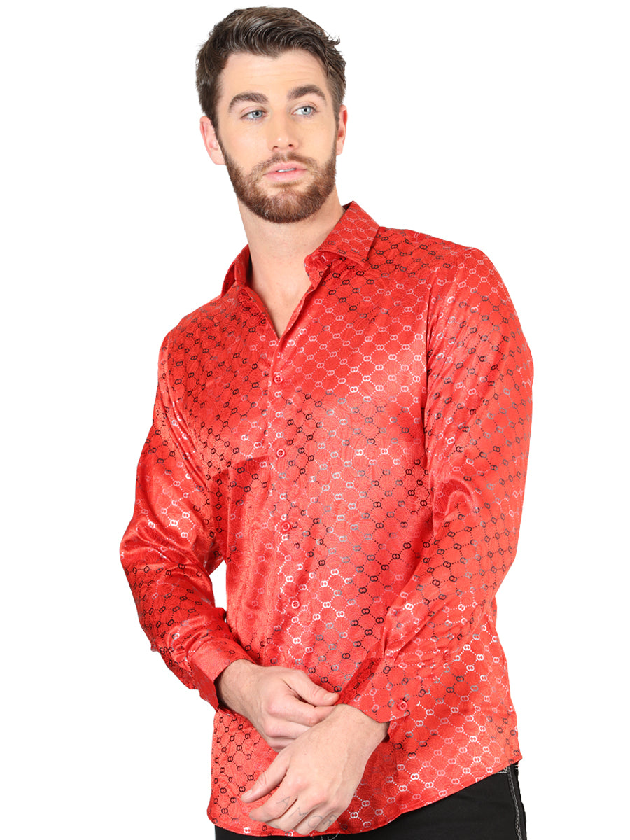 El General Red Casual Long-Sleeve Shirt 44577