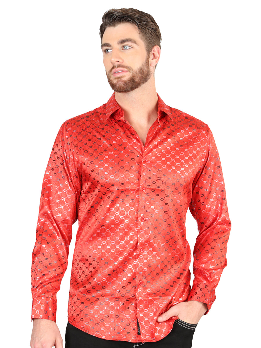 El General Red Casual Long-Sleeve Shirt 44577
