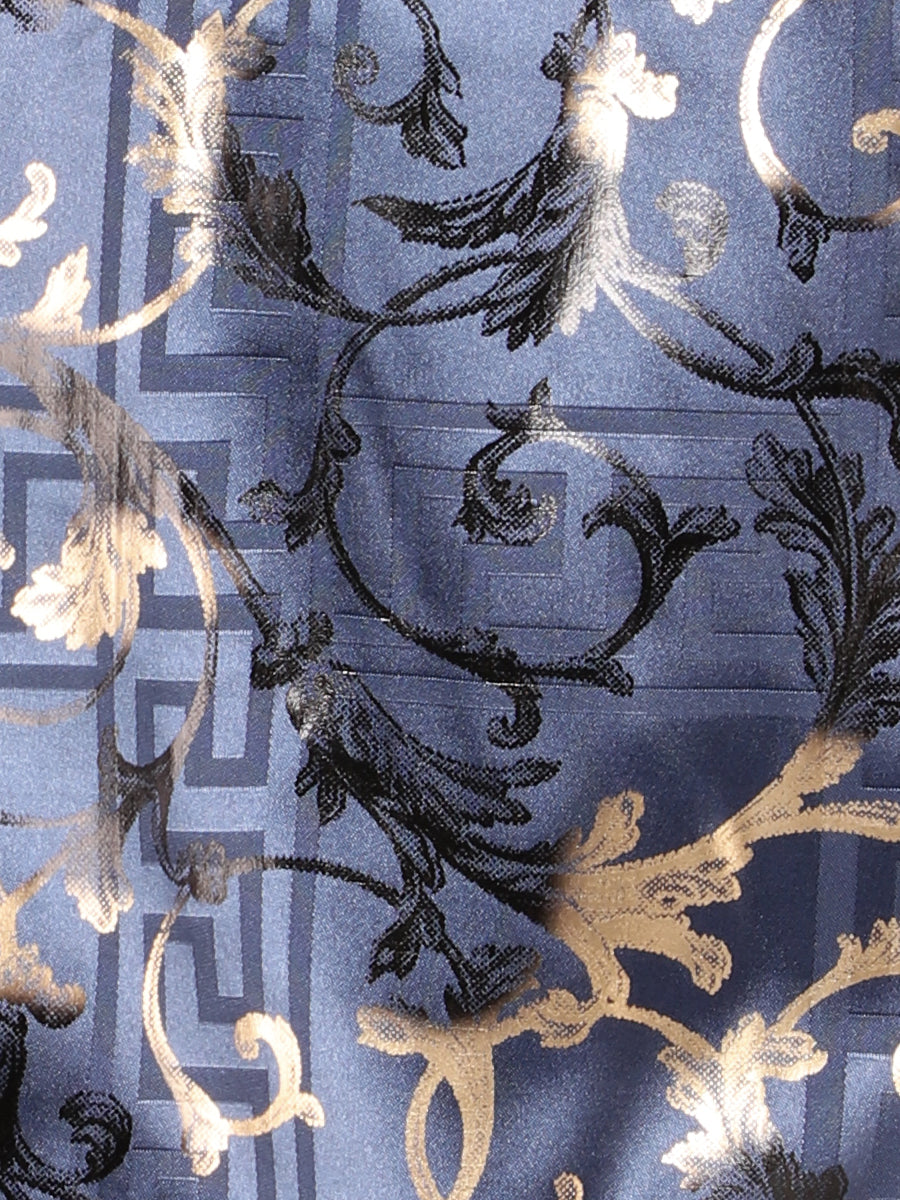 El General Navy Blue Casual Long-Sleeve Shirt 44589