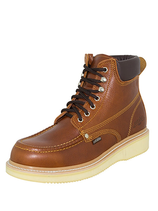 Establo Men’s Work Boot - Grizzly Honey Lace-Up 45428