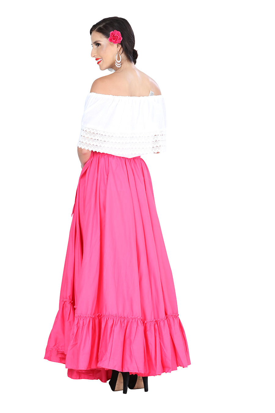 Dancing Skirt Doble Vuelo 100% Cotton Pink 601314