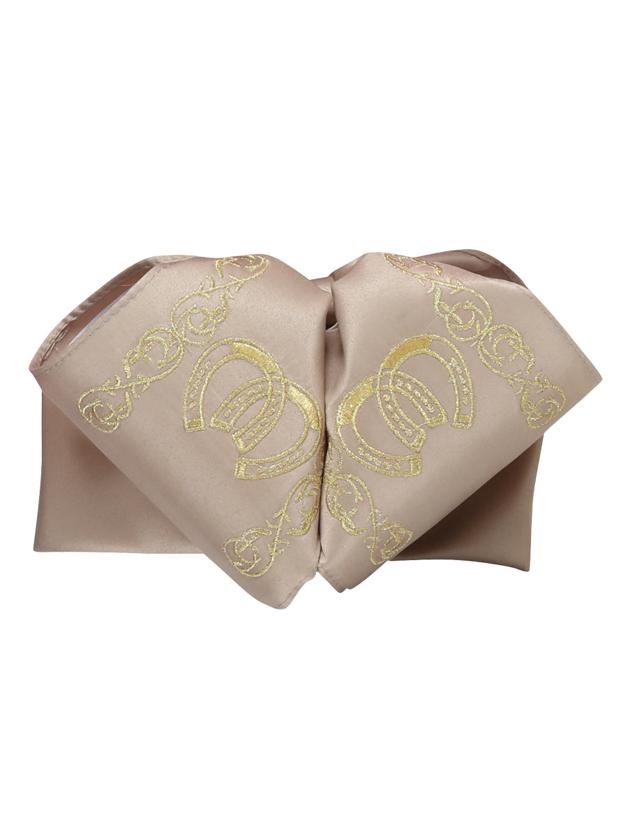 Adult 
Mexican Charro Bow Tie 100% Polyester Sand/Gold 601592