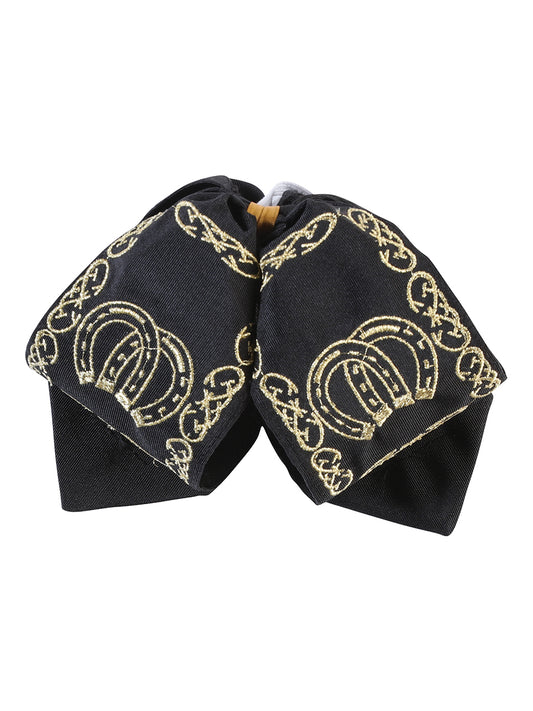 Kids 
Mexican Charro Bow Tie 100% Polyester Black/Gold 601763