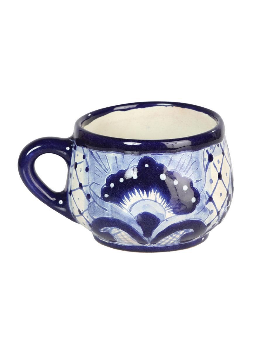 Artisanal Decorative Tea Mug Talavera Blue 603318