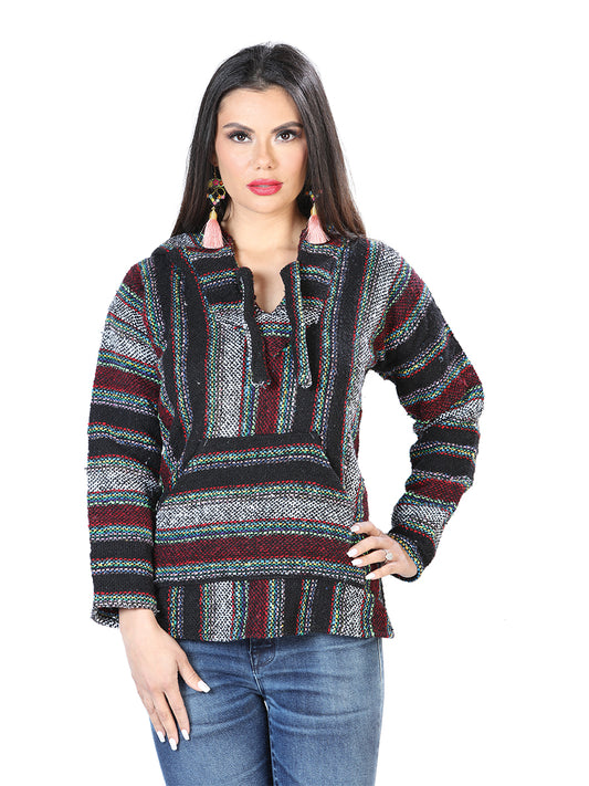 Sweatshirt Artisanal Jerga 100% Acrylan Multicolor 603852